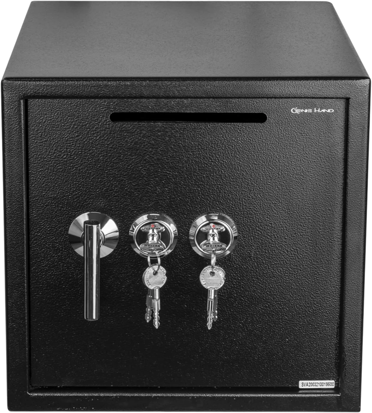 CAJA DE SEGURIDAD CON DOS LLAVES