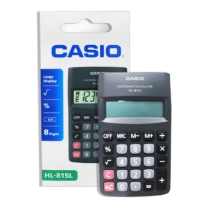 CALCULADORA CASIO HL 815 DE 8 DIGITOS