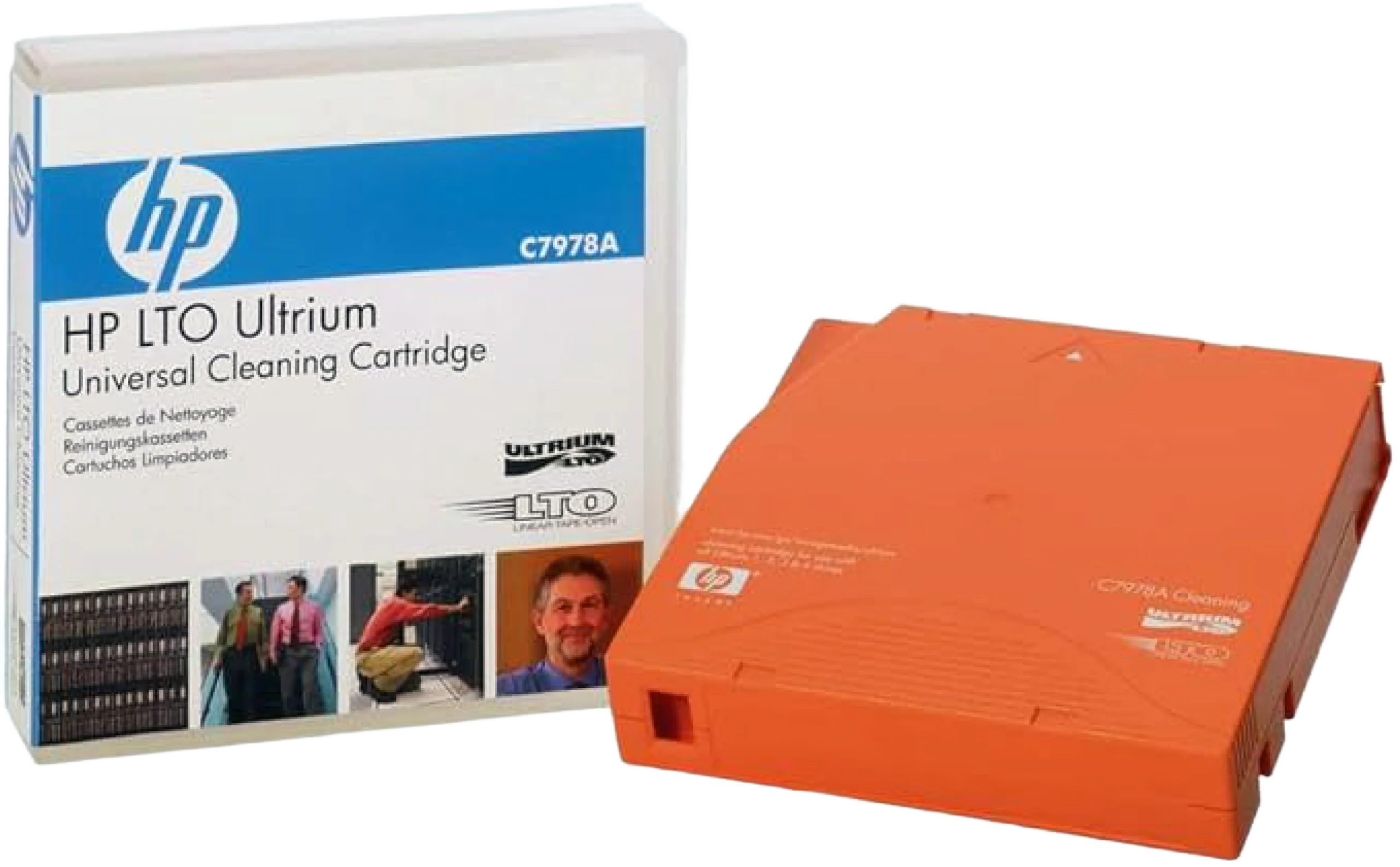 Cinta Limpieza Universal Para Tape Ultrium Lto 1 Al 10 C7978a