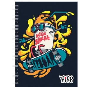 Cuaderno Universitario Cuadros (100 Hojas) Marca Zien