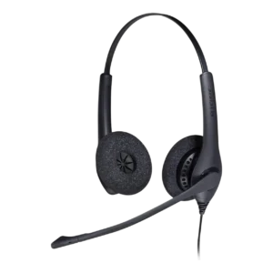 JABRA BIZ 1500 DUO AURICULAR Auriculares Jabra Biz 1500 Duo QD negros con cable desconexión rápida 1519-0157 NUEVO-