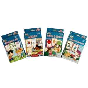 LITTLE PEOPLE FLASH CARDS JUEGO DE 4 PIEZAS PARA APRENDIZAJE TEMPRANO (tarjetas educativas, flash cards, juego Little People, aprendizaje temprano, tarjetas laminadas)