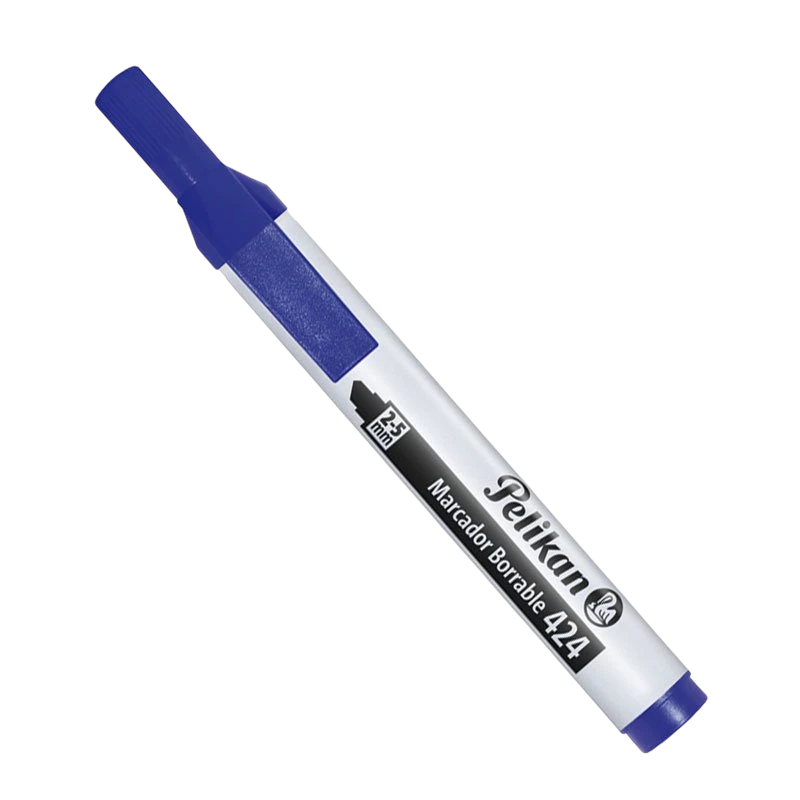 MARCADOR ACRILICO PELIKAN 424 AZUL X 10 UNID