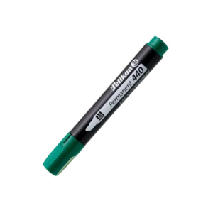 MARCADOR PELIKAN PERMANENTE 440 VERDE X10 UNIDADES