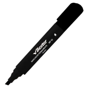 MARCADOR PERMANENTE NEGRO BESTER BICELADA X 10 UNIDADES