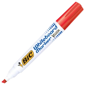 MARCADORES DE TIZA LIQUIDA BIC ROJO X 10 UNIDADES