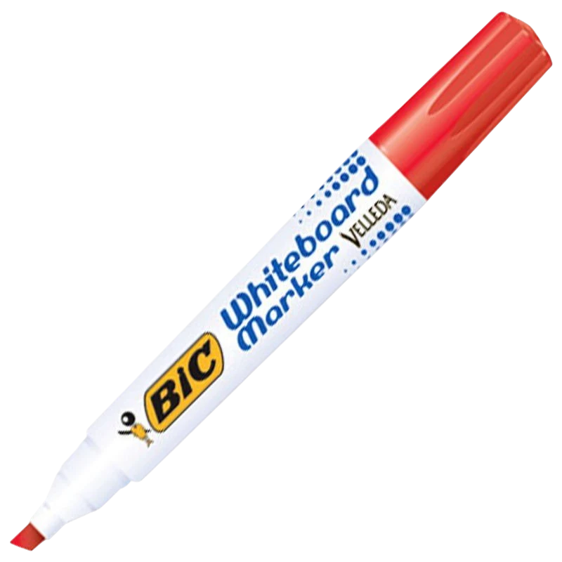 MARCADORES DE TIZA LIQUIDA BIC ROJO X 10 UNIDADES