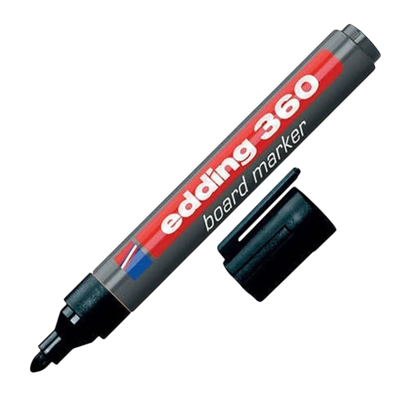 MARCADORES DE TIZA LIQUIDA EDING COLOR NEGRO