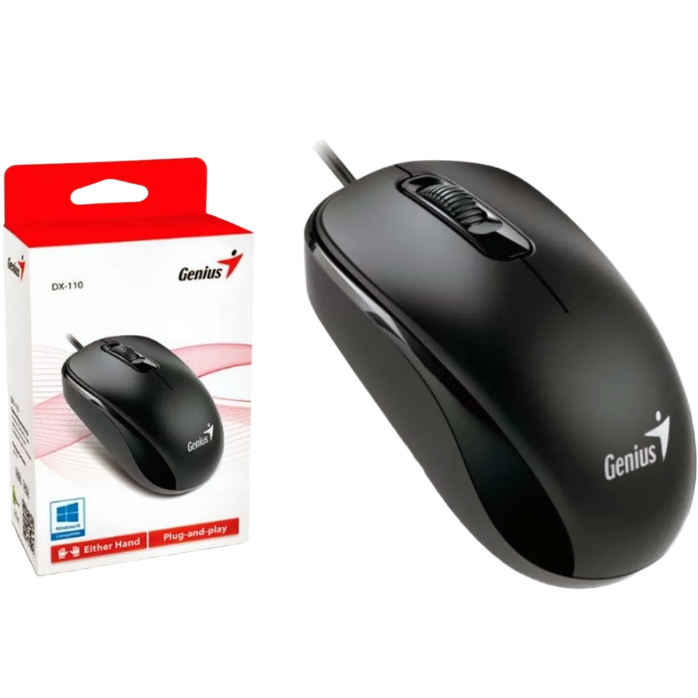 MOUSE GENIUS DX110 USB OPTICO