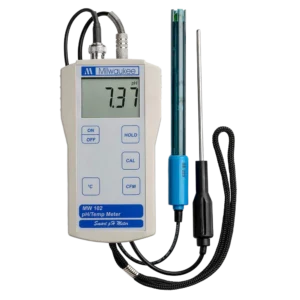 Medidor De Ph Alimentos Milwaukee Mw102 + Ma920 Sonda Ph.