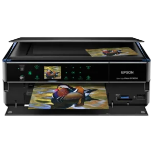 Multifuncional Epson Stylus TX730WD (Wi-Fi, Pantalla 2.5", Impresora/Copiadora/Escáner, 5760x1440 dpi)