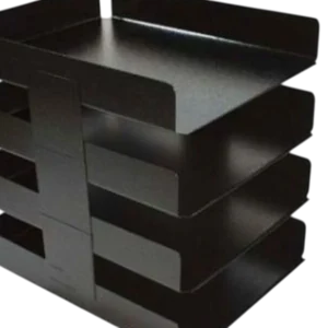 PAPELERA METALICA DE 4 PISOS