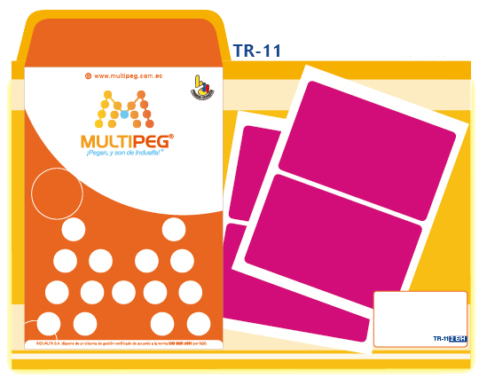 PAQ DE MULTIPEG T11 VARIOS COLORES