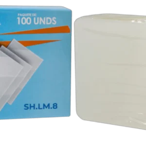 PLASTICO TIPO CEDULA PARA EMPLASTIFICAR 60MM X 82MM X 100 UNID