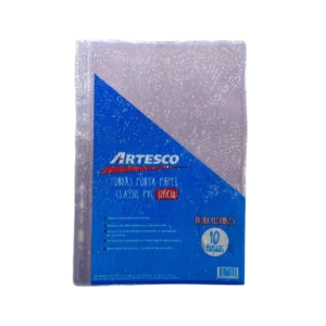 PROTECTOR DE HOJA ARTESCO TA4 GRUESA (protector hojas tamaño A4, fundas plásticas gruesas, Artesco TA4)