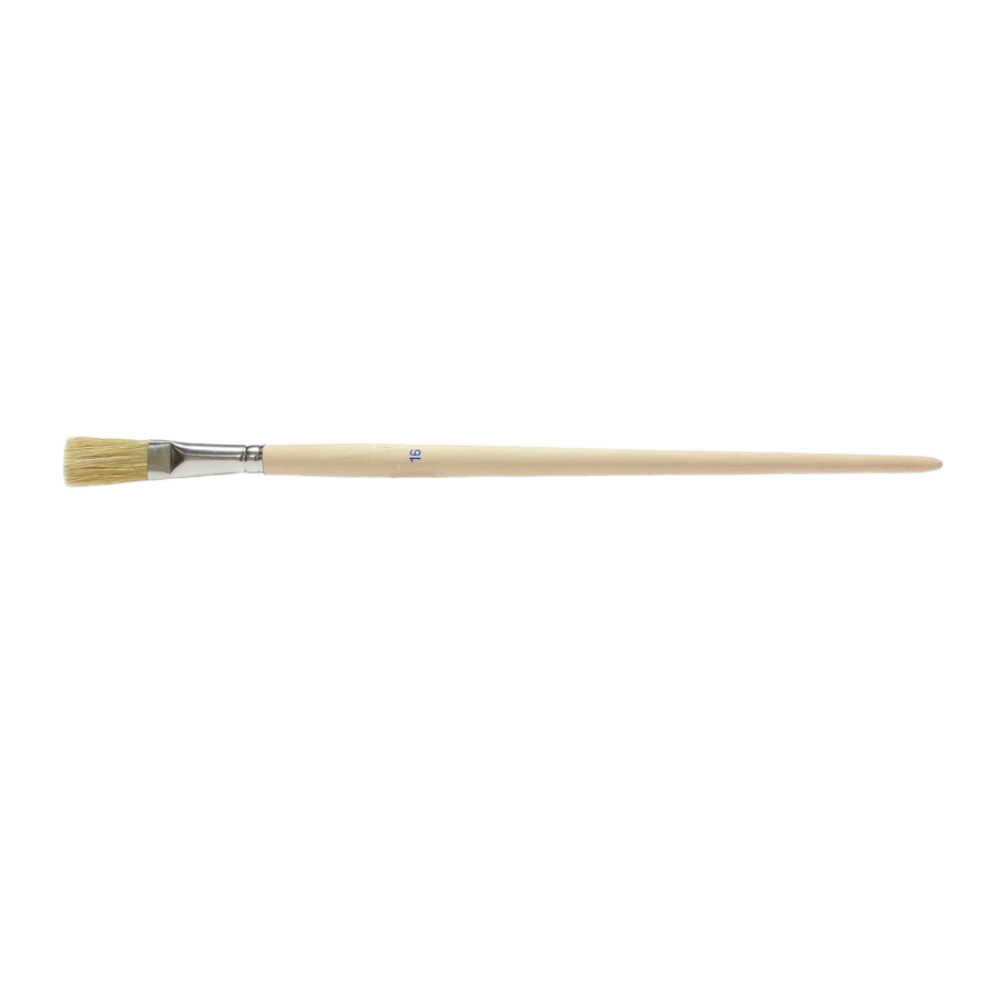 Pincel Plano Natural 16