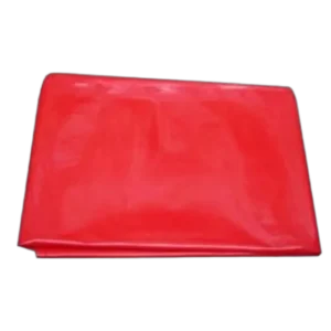 FUNDA ROJA RIESGO BIOLOGICO 59X71CM 23X28 PULGADAS 14MM 35MIC x 10 uniades