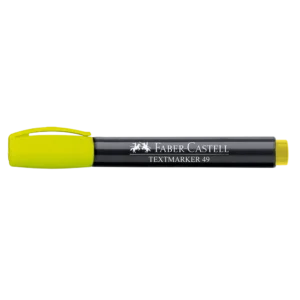 RESALTADOR FABER CASTEL 49 AMARILLO X 10 UNIDADES