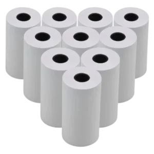 ROLLO TERMICO 57MMX38MMX15MTS x 10 unidades (rollo térmico, papel térmico 57mm, 38mm núcleo, 15 metros, impresión térmica, facturación)
