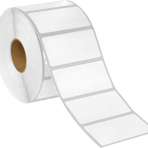 ROLLOS DE ETIQUETAS ADHESIVAS directa TÉRMICOS 2374 UNDS (etiquetas térmicas, rollo etiquetas adhesivas, 5.1x2.5 cm, core 1 pulgada, 2374 unidades)