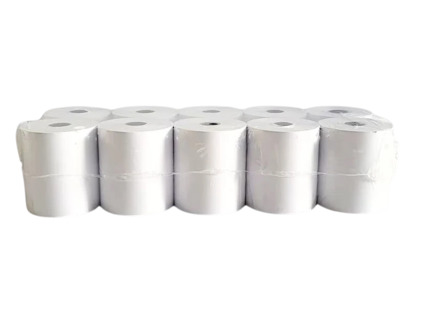 ROLLOS DE PAPEL TERMICO DE 75MM X10 UNIDADES