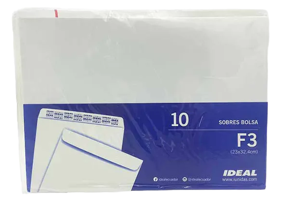SOBRES BOND F3 x100 uniaddes