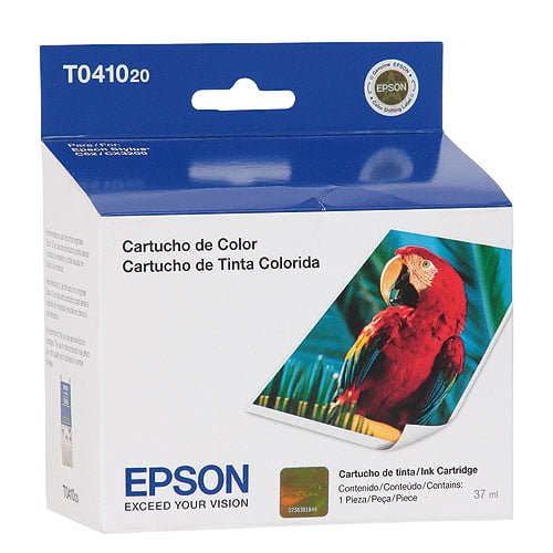 TINTA EPSON T041020 COLORES CYAN, MAGENTA Y AMARILLO