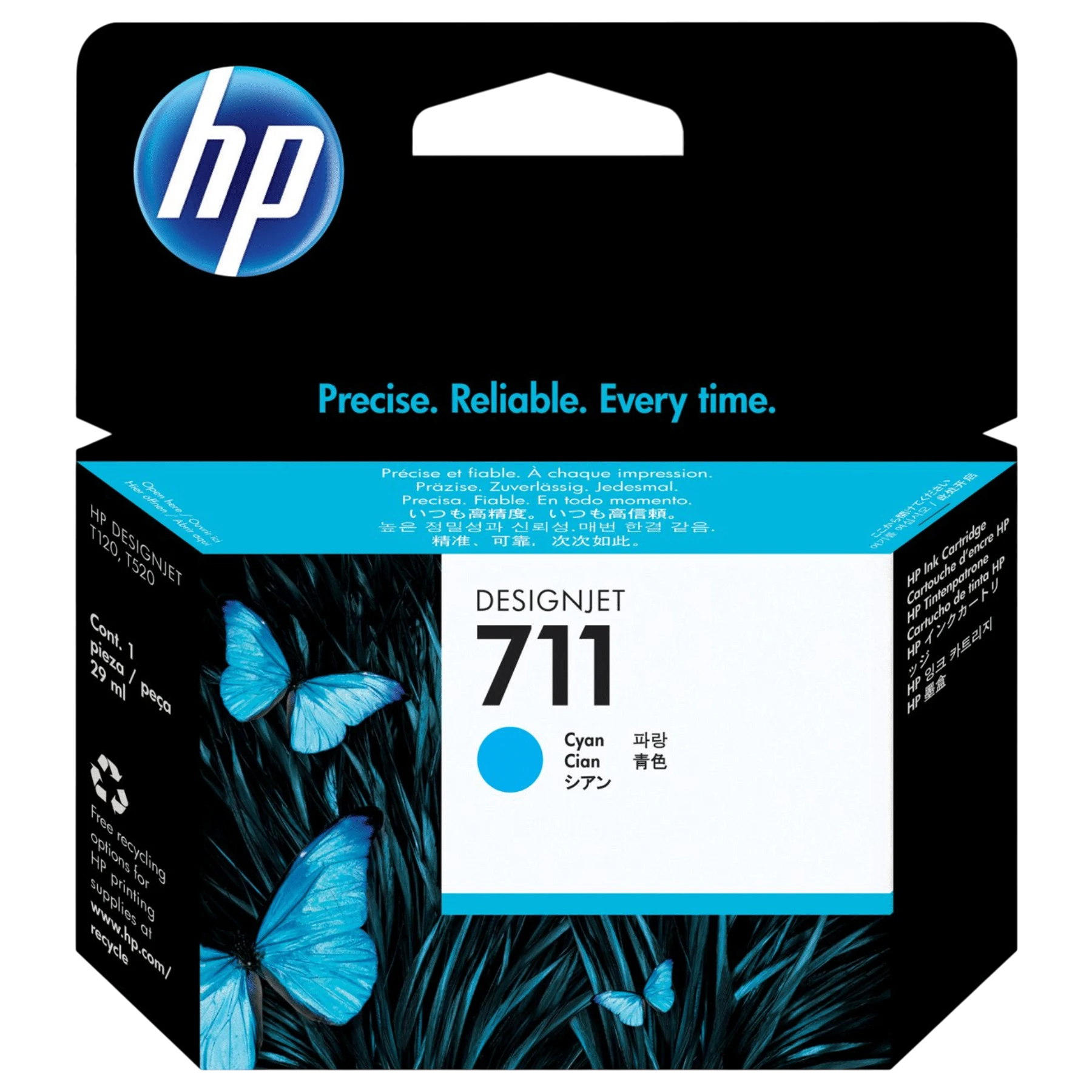 TINTA HP 711 CYAN CZ130A