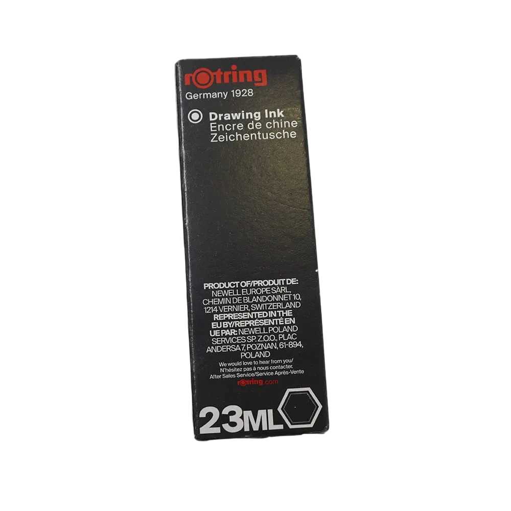 TINTA PARA RAPIDOGRAFO ROTRING NEGRO