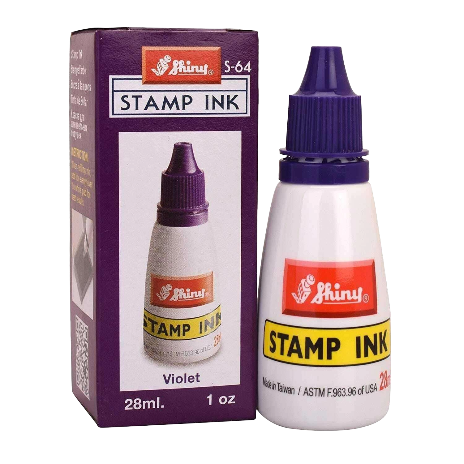 TINTA SHINY PARA SELLO AUTOMATICO VIOLETA
