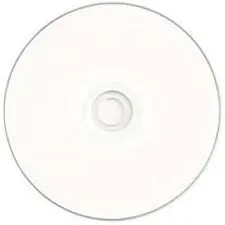CD carátula blanca CDR: listo para imprimir.