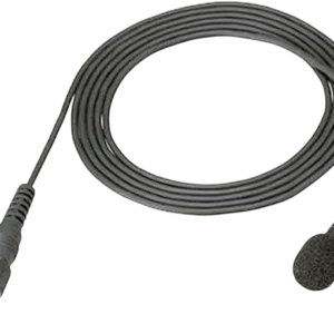 Micrófono lavalier electret ECM-V1BMP con conector 3.5 mm para grabación de voz, entrevistas y presentaciones